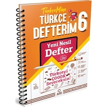 Arı Yayınları 6. Sınıf Türkçe Defterim - Türkçemino