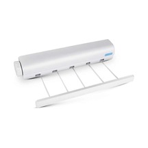 Ganzhoushop Elbise Askısı Duvar Kurutma Rafı Monteli Katlanabilir Çamaşır Geri Çekilebilir Katlanabilirb Çok Renkli