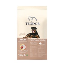 Teodor Kuzu Etli ve Pirinçli Ekonomik Yetişkin Köpek Maması 15 KG