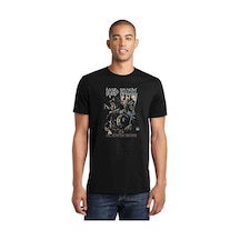 Iced Earth Live In Ancient Kourion Baskılı Siyah Erkek Tshirt