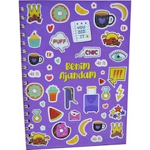 Melimelek Benim Ajandam Sticker 8 Dd-021 Çok Renkli