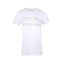 Calvin Klein Calvın Kleın Kadın T-shırt Pfbt2699-efy Beyaz