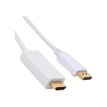 Powermaster Pm-15436 Display Port To  Hdmi Kablo 1.8 Metre
