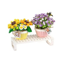 Lz1674 Loz Eternal Flowers Serisi - Saksıda Çiçekler ''letters From Spring Baby S Breath'' ''daisy W