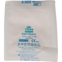 Tules Steril Non Woven Kompress 7.5 x 7.5 CM 4 Kat 5'li 40 Paket