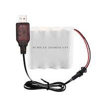 Pb 4.8v 1000 Mah Şarjlı Oyuncak Bataryası Ve Şarj Cihazı