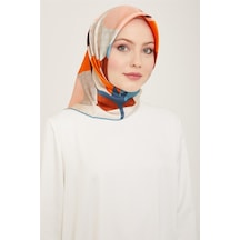Armine Sura İpek Eşarp 24ya9119 02 - Desenli