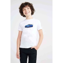 Tshirthane Nissan Skyline R34 Gt R Baskılı Unisex Çocuk Beyaz Tshirt