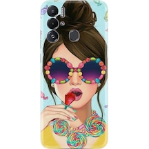 Tecno Pova Neo Kilif Resimli Silikon Sugar And Woman 1418 557179013