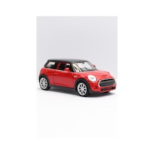 Toyaş Kırmızı Yeni Mini Cooper Çek Bırak Metal Oyuncak Araba 11Cm