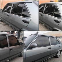 Fiat Tofaş Doğan Şahin Uyumlu Krom Cam Çıtası 6 Parça Paslanmaz Krom