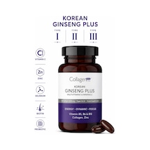 Collagen Forte Platinum Ginseng Plus Multivitamin & Mineraller Collagen Tip 1-2-3 30 Kapsül