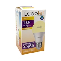 Tr 15w 100w E27 Led Ampul Sarı Işık - 3000k Genel