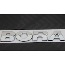 Volkswagen Bora Bagaj 3M 3D Krom Abs Logo Amblem
