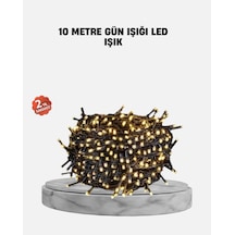 10 Metre Led Işıklı Dekoratif Parti Ve Kutlama Aydınlatması Çok Renkli