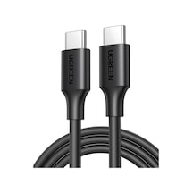 Ugreen 2.0 A Type-c & Type-c Data Ve Şarj Kablosu, 1.5 Metre, Siyah, 50998