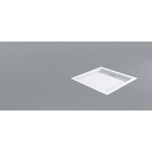 Shower 80x80 Drop Kare Flat Duş Teknesi H:5 Cm