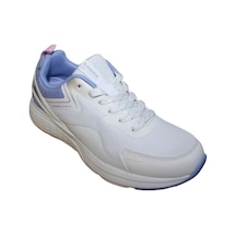 Kinetix Kadın Beyaz Gri Runnıng Fileli Sneaker Spor Yürüyüş Ayakkabısı 001