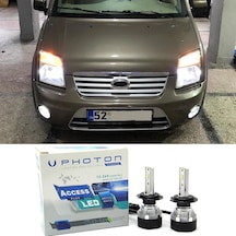 Ford Connect Led Xenon Uzun + Kısa Far Ampulü H4 Access Yeni Seri Beyaz 2002-2013