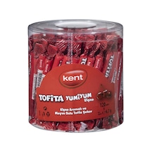 Tofita Yumıyum Vişne 120'li Meyve Sulu Toffe Şeker 804g 3'li Ekonomik Paket Avantaj Paketi Mıchu