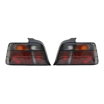 Autogp Bmw E36 İnpro Arka Stop Lambası Seti Mor 1991 / 1999