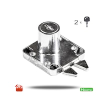 Herme Sürgülü Dolap Kilidi Kıskaçlı Kancalı Kilit