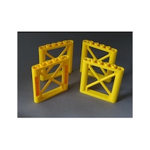 4 Adet Support Sarı 1 X 6 X 5 Destek Kirişi Dikdörtgen