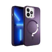 Apple Uyumlu  iPhone 12 Pro Kılıf Magsafe Wireless Şarj Özellikli Zore Stil Kılıf