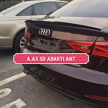 Audi A3 Sedan Yarasa Model Anatomik Spoiler Geniş Tip