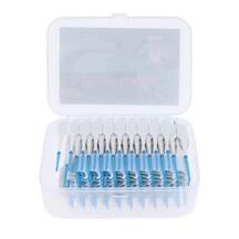 Magideal 200pcs/ Box Dental Interdental Brush Tooth Pick Flosser Toothpick
