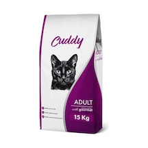 Cuddy Gurme Kuzu Balık ve Tavuk Etli Yetişkin Kedi Maması 15 KG