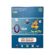Tonguç Yayınları 4. Sınıf 0 Dan 4 E Tüm Dersler Konu Anlatımlı Soru Bankası Tonguç: Sıfırdan Tüm ''konuları Sıkılmadan Öğren ''