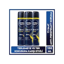 Men Deep Extreme 150ml X 3 Adet