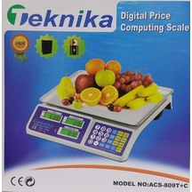 Elektronik Terazi 40 KG Teknika Şarjlı Ve Pilli Kullanım
