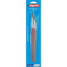 Bigpoint 145 Serisi Yuvarlak Fırça Seti 2-6-10 3'lü Blister X 6 Kutu