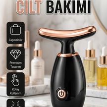 Serum Uyumlu Yüz Masaj Cihazı Cilt Bakım Ve Emilim Destekleyici Yeni Nesil