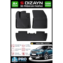 Peugeot 5008 3d Pro Havuzlu Paspas 2017-2024 A+ Kalite 3ds-sdz241
