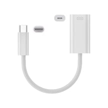 Type C To Lightning Kulaklık Dönüştürücü Hızlı Şarj İpad Yuva Çevirici Müzik Dinleme Arama Otgklk
