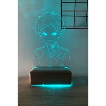 The Promised Neverland 22194 Norman 16 Renk Gece Lambası Çok Renkli