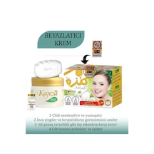 Mazhar Beyazlatıcı Kanza Kremi Sabun ve Serum Seti 3'lü Set 1 Kutu