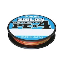 Sunline Siglon Pe X4 0.296 Mm 200m Multicolor 4 Kat İp Misina 22kg Çeker