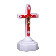 Elektronik Gece Lambası İsa Mesih Kırmızı Yemini Çok Renkli