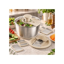 Spinner Salata Kurutma Ve Dilimleme Seti Tr-7993 Diğer