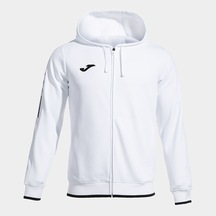Beyaz Joma Erkek Günlük Sweatshirt Olimpiada Zip-up Hoodie 103707.200