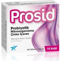 Prosid Probiyotik İçeren Takviye Edici Gıda 10 Şase