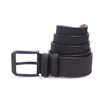 Dagoster DMK26-458 Siyah 4.5 CM Suni Deri Erkek Kemer Siyah