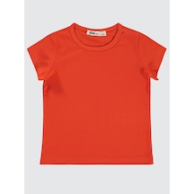 Civil Girls Kız Çocuk Tişört 2-5 Yaş Koyu Oranj Koyu Oranj Koyu Turuncu