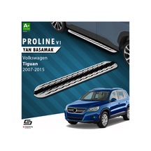 S-dizayn Vw Tiguan Oem Still Pro V2 Aluminyum Yan Basamak 173 Cm 2007-2015 A+ Kalite
