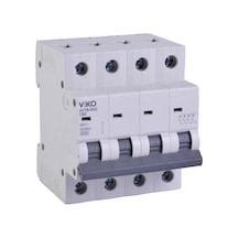 Viko 4vtb-4c63 Otomatik Sigorta 4,5ka C Tipi 4 Kutup 63a 10