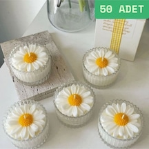 Bernami Biblo Pinterest Mikalı Kokulu Papatya Mum Hediyelik, Nikah, Doğum, Sünnet, Düğün, Nişan, Söz. - 50 Adet